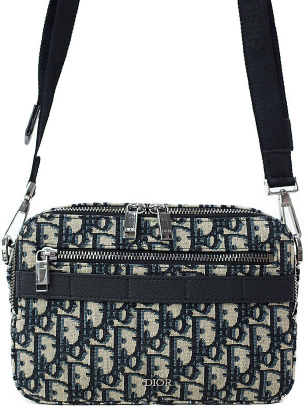 Christian Dior Oblique Messenger Bag Shoulder